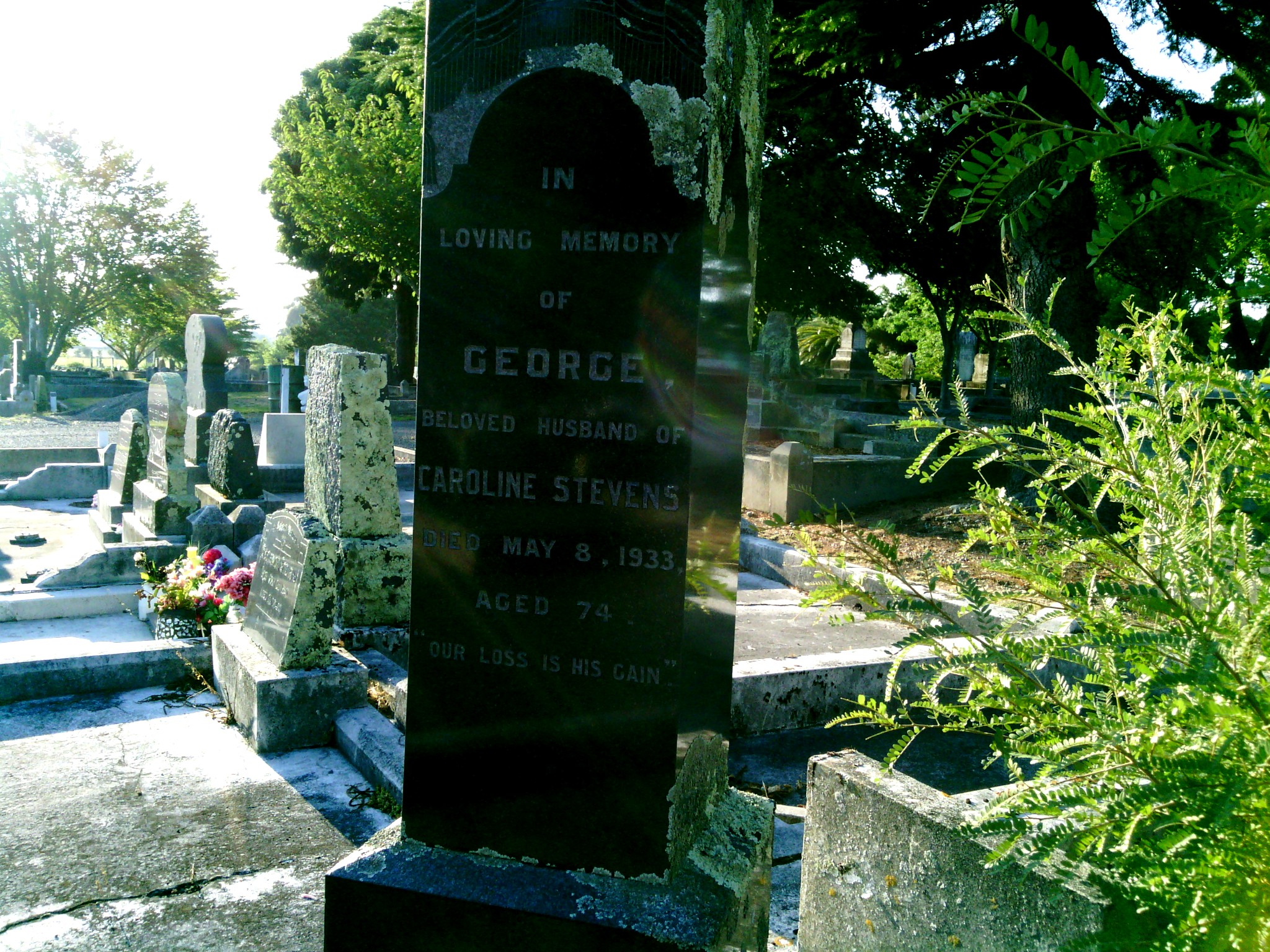 headstone